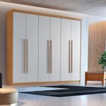 Guarda-Roupa-Casal-6-Portas-2-Gavetas-Hawai-Rufato
