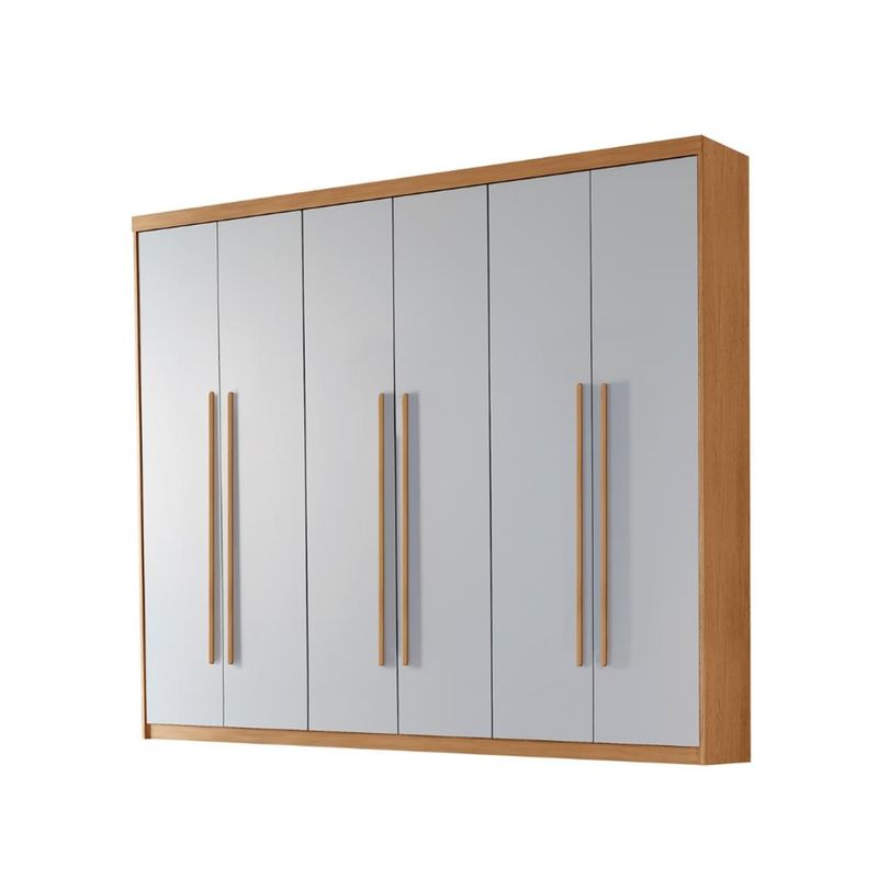 Guarda-Roupa-Casal-6-Portas-2-Gavetas-Hawai-Rufato