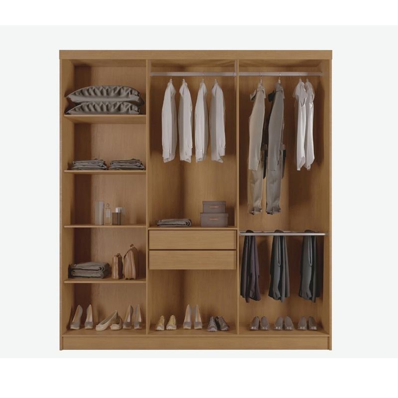 Guarda-Roupa-Casal-6-Portas-2-Gavetas-Hawai-Rufato