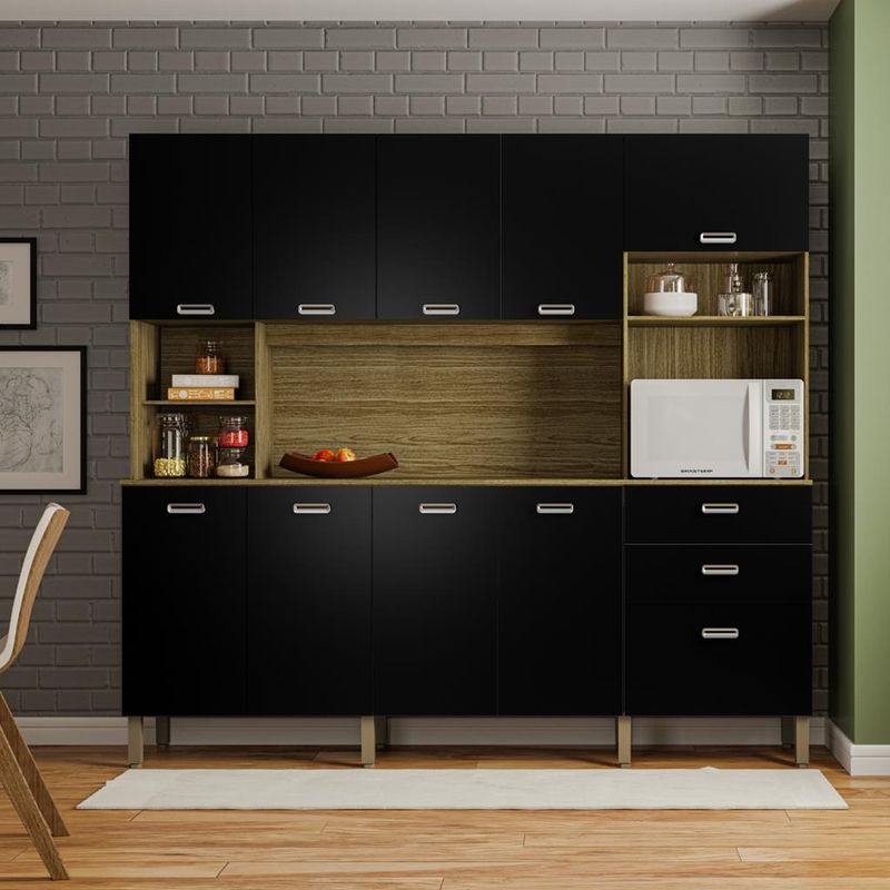 Cozinha-Compacta-10-Portas-2-Gavetas-Intense-Kits-Parana