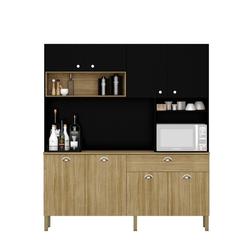 Cozinha-Compacta-8-Portas-1-Gaveta-Core-Kits-Parana
