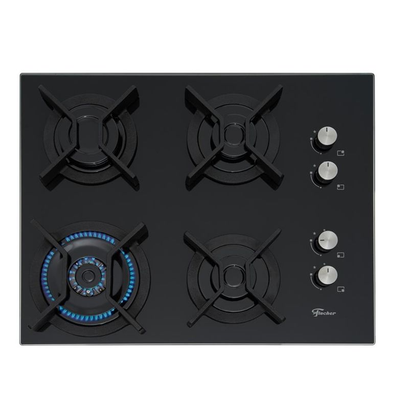 Cooktop-4-Bocas-Fischer-Tripla-Chama--Infinity-Mesa-Vidro