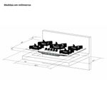 Cooktop-5-Bocas-Fischer-TC-Infinity-Mesa-Vidro
