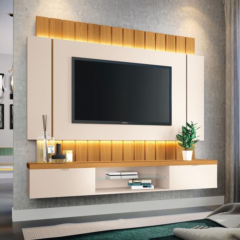 Painel-Home-para-TV-ate-55-Polegadas-com-LED-2-Portas-I-HB-Moveis