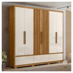 Guarda-Roupa-Casal-6-Portas-5-Gavetas-Flex-Amazonas-Moval-