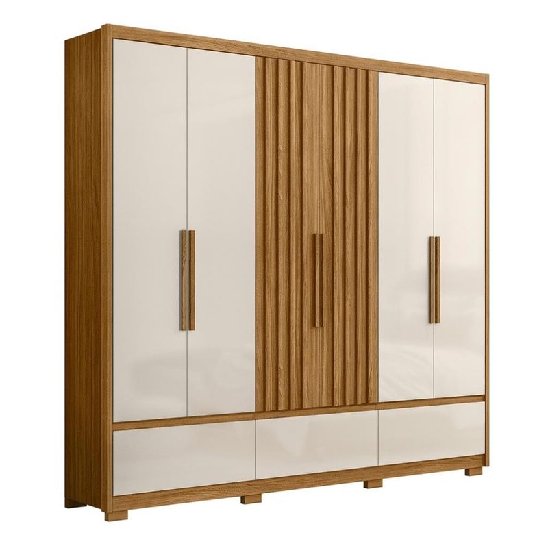 Guarda-Roupa-Casal-6-Portas-5-Gavetas-Flex-Amazonas-Moval-