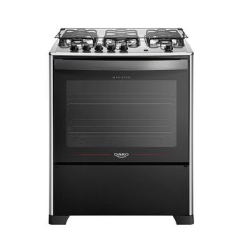 Fogão 5 Bocas Dako Magister  com Mesa de Inox