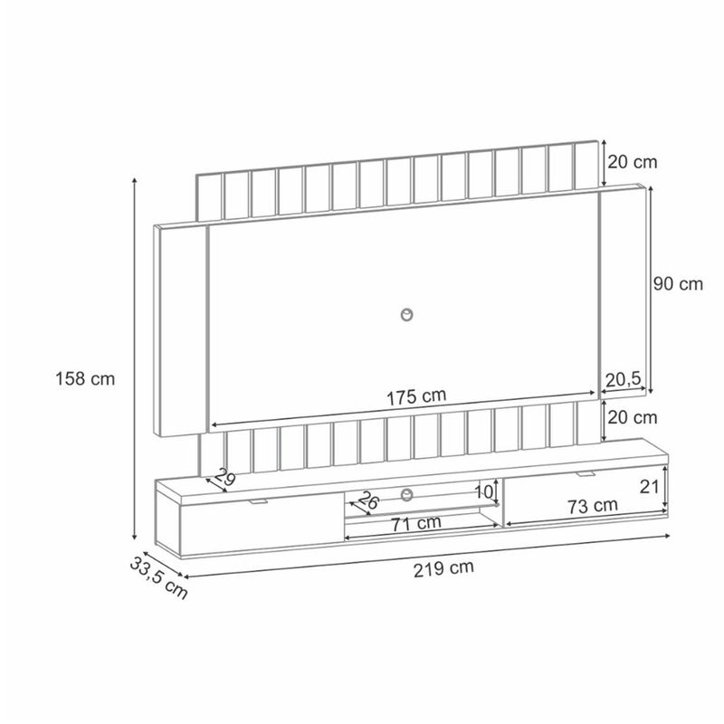 Painel-para-TV-ate-70-Polegadas-2-Portas-Illusion-22-HB-Moveis