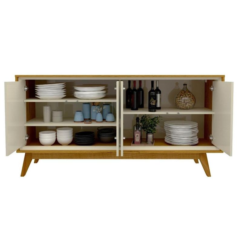 Buffet 4 Portas LED Requinte Gelius