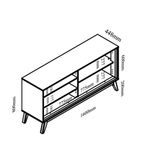 Buffet 4 Portas LED Requinte Gelius