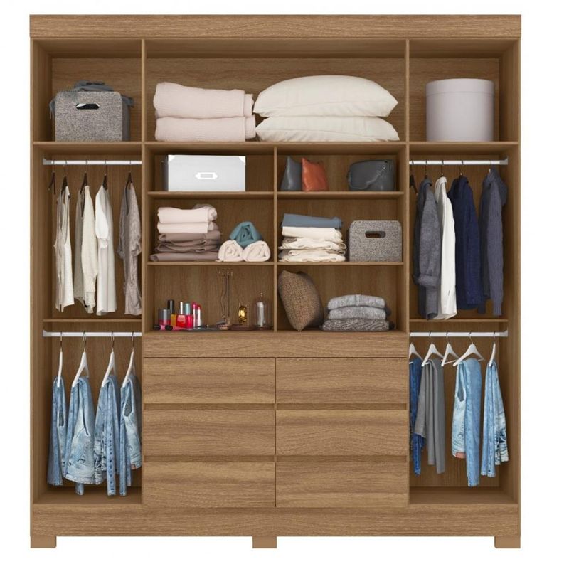 Guarda-Roupa-Casal-com-Espelho-4-Portas-6-Gavetas-Cadis-Demobile