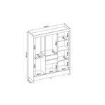 Guarda-Roupa-Casal-8-Portas-2-Gavetas-Munique-Demobile