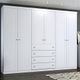 Guarda Roupa Casal 6 Portas 4 Gavetas Americano Henn