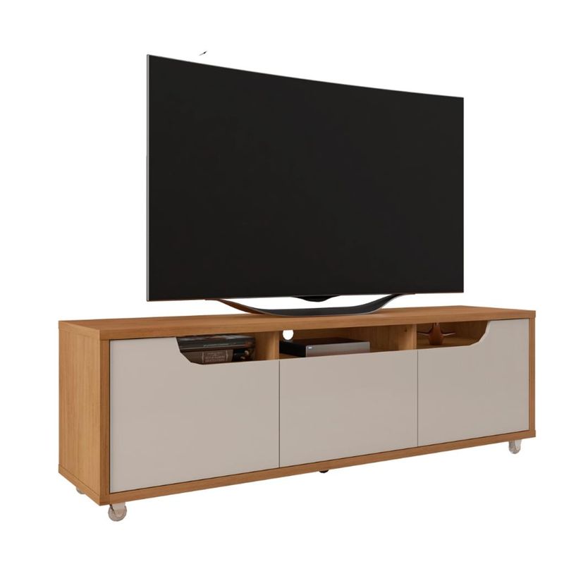 Rack-para-TV-Ate-60-Polegadas-2-Portas-1-Gaveta-Jersey-Casa-D