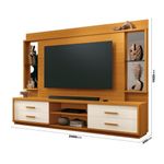 Estante-Home-para-TV-Ate-75-Polegadas-4-Gavetas-240cm-com-Rodizios-Leni-EDN-Moveis-