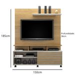 Estante-Home-para-TV-Ate-60-Polegadas-1-Porta-com-Rodizios-Star-Valdemoveis-