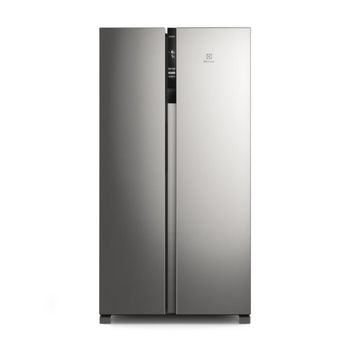 Geladeira Electrolux IS4S Side By Side Efficient com Tecnologia AutoSense 435L