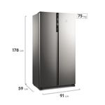 Geladeira-Electrolux-IS4S-Side-By-Side-Efficient-com-Tecnologia-AutoSense-435L