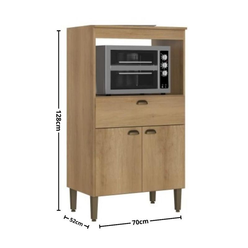 Balcao-2-Portas-1-Gaveta-com-Tampo-70cm-Moderna-THB
