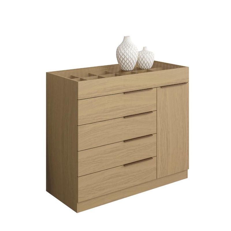 Comoda-5-Gavetas-1-Porta-4147-Aramoveis