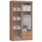 Guarda-Roupas-Solteiro-4-Portas-2-Gavetas-Nero-Moveis-Castro