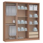 Guarda-Roupas-Casal-com-Espelho-6-Portas-2-Gavetas-Sonata-Moveis-Castro