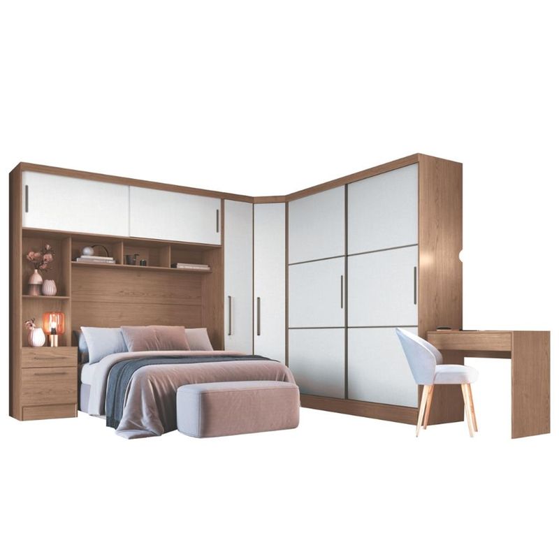 Dormitorio-Modulado-Casal-Classic-Moveis-Castro-