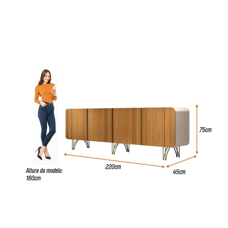 Balcao-Buffet-4-Portas-Saluti-HB-Moveis