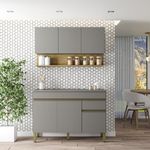 Cozinha-Compacta-com-Tampo-120cm-6-Portas-1-Gaveta-Line-Kits-Parana