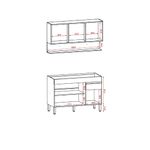Cozinha-Compacta-com-Tampo-120cm-6-Portas-1-Gaveta-Line-Kits-Parana