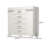 Comoda-5-Gavetas-2-Portas-Com-Sapateira