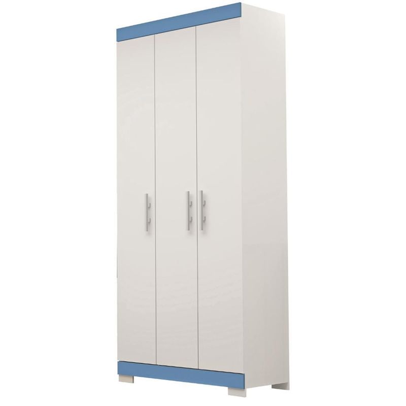 Guarda-Roupas-Solteiro-3-Portas-2-Gavetas-Flex-Lana-ACP-