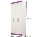 Guarda-Roupas-Solteiro-3-Portas-2-Gavetas-Flex-Lana-ACP-