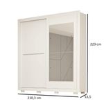 Guarda-Roupas-Casal-2-Portas-3-Gavetas-Com-Espelho-Nicole-ACP-