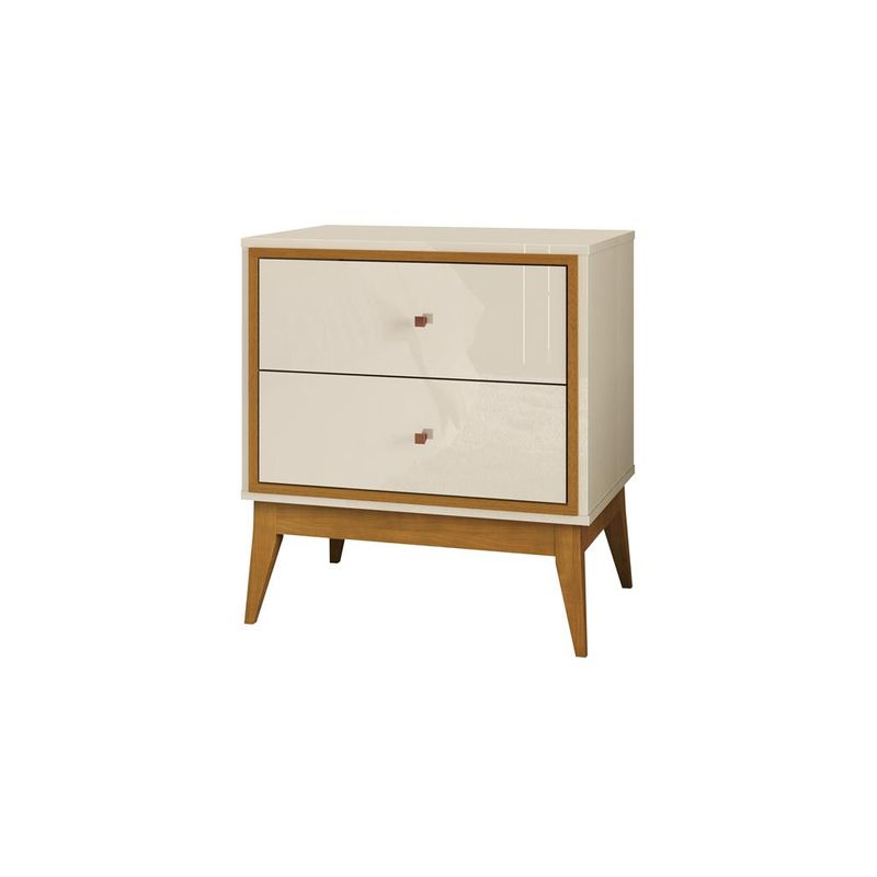 Mesa de Cabeceira 2 Gavetas Lucca EDN Móveis