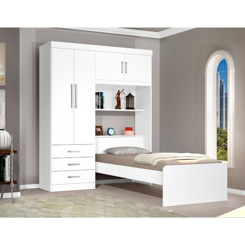 Guarda-Roupa-Solteiro-4-Portas-3-Gavetas-Flex-Cancun-JeA-Moveis