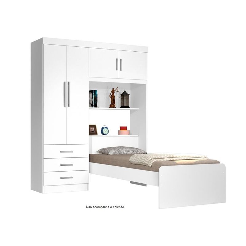 Guarda-Roupa-Solteiro-4-Portas-3-Gavetas-Flex-Cancun-JeA-Moveis