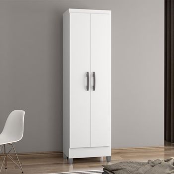 Armário Multiuso com Pés 2 Portas Slim Poquema