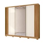 Guarda-Roupa-Casal-Espelho-3-Portas-de-Correr-6-Gavetas-Arizona-Moval