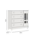 Comoda-4-Gavetas-1-Porta-Ariel-Carolina-Baby