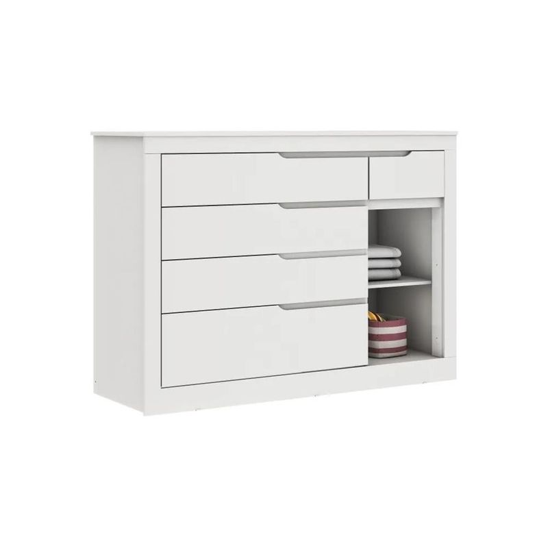 Comoda-5-Gavetas-1-Porta-Cleo-Carolina-Baby
