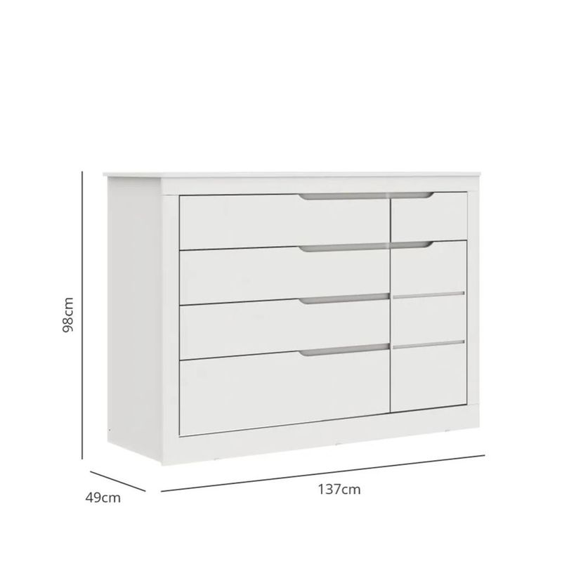 Comoda-5-Gavetas-1-Porta-Cleo-Carolina-Baby