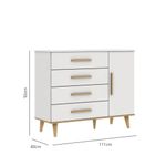Comoda-4-Gavetas-1-Porta-Ludmila-Carolina-Baby