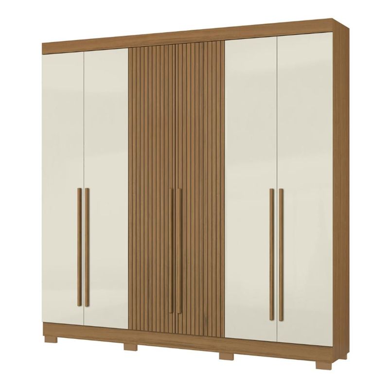 Guarda-Roupas-Casal-6-Portas-2-Gavetas-2030-Aramoveis