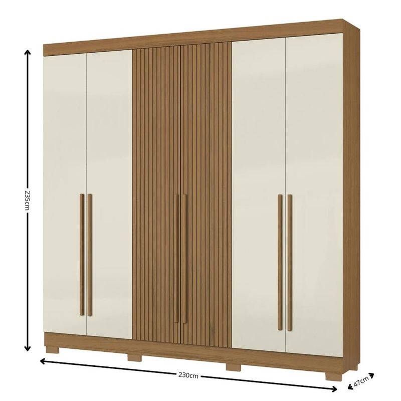 Guarda-Roupas-Casal-6-Portas-2-Gavetas-2030-Aramoveis