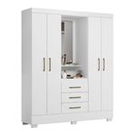Guarda-Roupas-Casal-4-Portas-3-Gavetas-Flex-Paris-Aramoveis