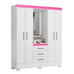 Guarda-Roupas-Casal-4-Portas-3-Gavetas-Flex-Paris-Aramoveis
