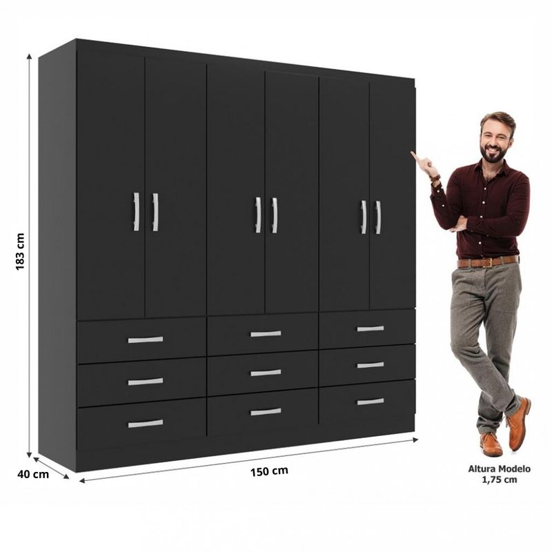 130cm-preto