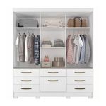 Guarda-Roupa-Casal-Espelho-3-Portas-8-Gavetas-Luiza-Panan