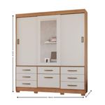 Guarda-Roupa-Casal-Espelho-3-Portas-8-Gavetas-Luiza-Panan
